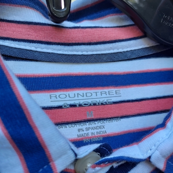 NWT Roundtree and Yorke Polo Shirt - Picture 2 of 8